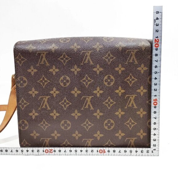 Authentic Louis Vuitton Cartouchiere GM Monogram Crossbody Bag LC0-031826 - Picture 2 of 9